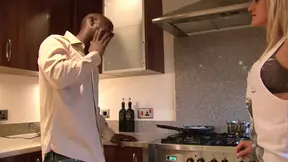Tiny English girl gets big black cock