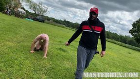 Training and pissing on my pet - Master Bex - MP4 SD