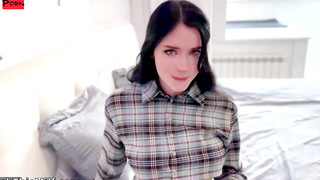 Step-sister's First Time Anal - Point of View