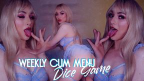 Weekly Cum Menu Dice Game