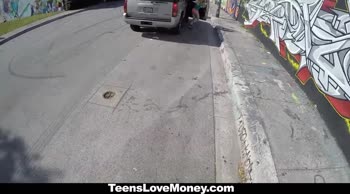 Molly Jane's Public Seduction for Quick Cash