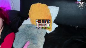 Giant Dildo Destroying Her Virgin Pussy