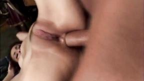 ”Hot Sexy Latin Beaver Pounded Hardcore By Muscular Guy.”