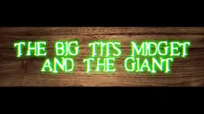 Midget girl with big natural tits gets pounded by giant black man