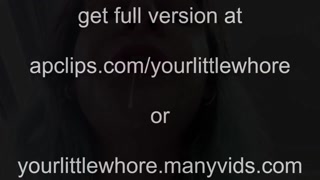 becoming my pee and spit&nbsp;CEI POV