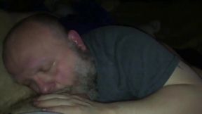 Hairy Guy Sucking My Cock - Amateur Bear Video
