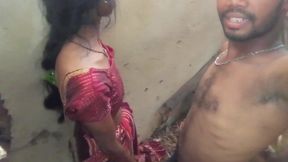 Indian Desi Village Girlfriend and Boyfriend Fucking Oldest House Hotel Room