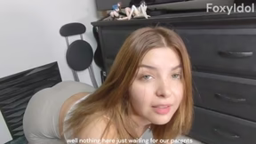 Stepsister seduces me with yoga and my parents almost caught us -English subtitles...