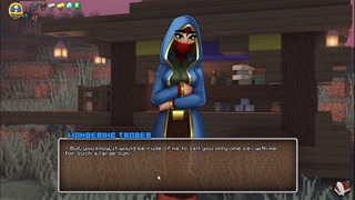 Hornycraft HOT Slut Riding BIg Minecraft Dick for Diamond ( She Liked It)