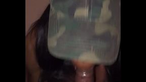 ILoveSex305 getting his dick sucked by Ts Minnie Ma Part 1