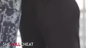 SHE WILL CHEAT - Sexy Milf Silvia Saige Gets Her Ass Stretched By Her Trainer�s BBC Hard