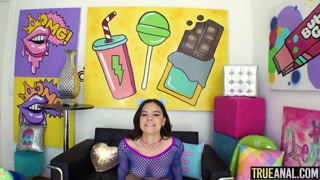 TRUE ANAL Big booty Violet Starr's anal cumback
