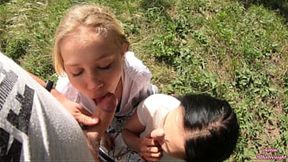 Hot Girls Smoke, Suck&#x1F61C; & Swallow Cum