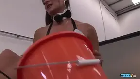 Lesbians were fooling around Outdoor making their pussies quiver with desire getting ready to be eaten