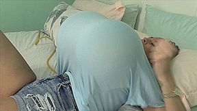Your Girlfriend Nikki Brooks Grows Giant Tits Right In Front Of You (HD 1080p MP4)