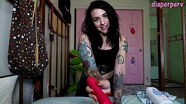 BBnapped by Mia Hope diapered and cumming
