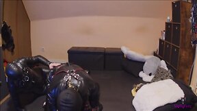 Skitty and leah playing with kittens