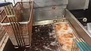 FRYING CHICKEN WINGS AT PIZZA HUT!!!