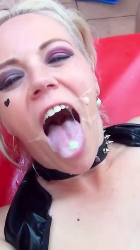 Unforgettable moment from &quot;GERMAN NYMPHOMANIAC GIRL - CREAMPIE GANGBANG PARTY SEX&quot;