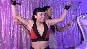 Sushii Xhyvette Armpit Tickle Tested By Nikki Brooks - PART 1 (SD 720p WMV)