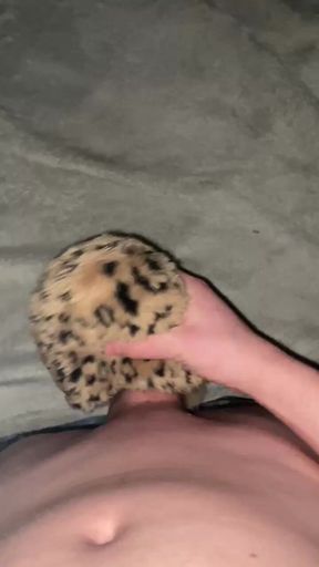 Fucking my leopard slippers