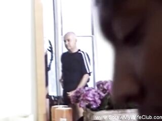 housewife swinger gets drilled in the booty in a foursome