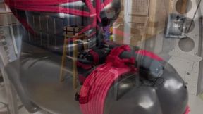 Luna Darling: Catsuit Captive Ordeal pt 3-avi