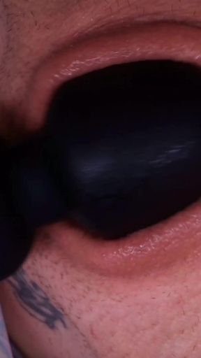 Teasing My Wet Pussy with Magic Wand in Close up