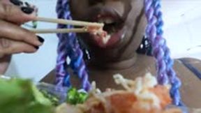 giantess - Inside Giantess MXDominion's Salad Bowl POV, femdom, mouth fetish, shrinking fetish, goddess worship 4k smaller