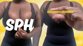 I HAVE BIGS TITS YOU HAVE A SMALL DICK : SEXY BOUNCING BOOBS SLOW MOTION WITH SPH HUMILIATION : MISTRESS LAVENDER