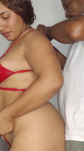 Cummy Bear Red Leather