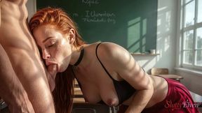 i asked an elf girl student to stay after class so i could fuck her [ai]
