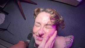 Submissive Teen British Slut Thrown Around