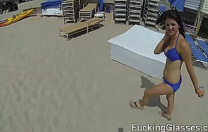 Fucking glasses - olivia olove - fucking random vacation hottie