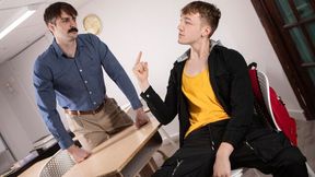 Ezra Mahomes's troublemaking ass takes Seb Leblan's cock