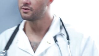 TS Patient Rides Doctor's Dick in Exam Room - Roleplay Fetish