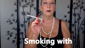 Smoking with Goddess Good Girl (MOV)