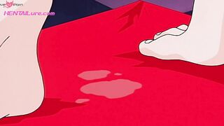 Sexually Charged Anime Couple Engage in Intense Foreplay Before Mind-Blowing Sex