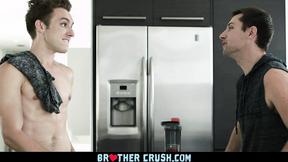 BrotherCrush - Fit Boy Barebacks His Older Stepbrother