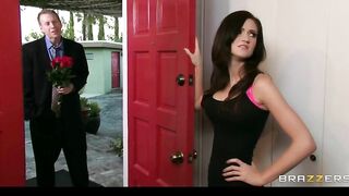 Lusty Blonde cougar with Long-boobs Fucks her Daughters Bf