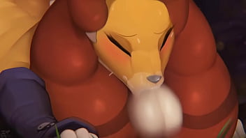 Renamon&#039_s 69 training with guilmon