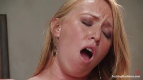 Exotic blonde, fetish adult video with crazy pornstar Ami Emerson from Fuckingmachines