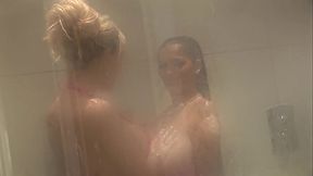Jasmine Black And Stacey Saran Get Dolled Up To Fuck One Man