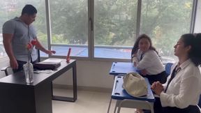 The Professor Seduces the Student to Take the Next Course