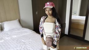 JohnTronX - Railing a hot thin Thai amateur babe from behind in POV