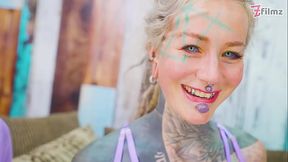 Lesbian Orgy – Anal & Squirt – Tattooed Girls Fucking Each Other’s Holes and Licking Pussy – ATM &mdash;  Gapes &mdash;  Squirting