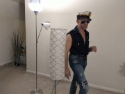 Undercover Navy Cop Maolo is XXX Hot on Some Guy's Ass!