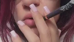 Another morning of hungry smoking