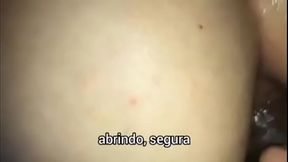 Neg&atilde_o socando meu cu at&eacute_ eu gozar sem parar