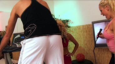Carmel Moore Takes A Cock While Cindy Behr Watches